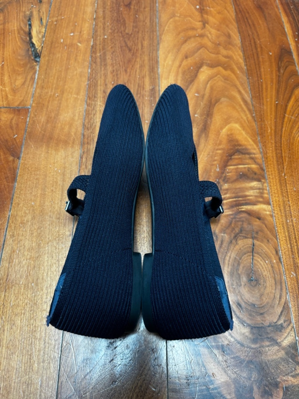 VIVAIA Square-Toe Margot Mary Janes in Navy 7.5 - Picture 6 of 10